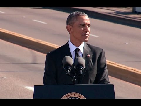 50 Yrs after Selma - Good News: Black President; Bad News:  Asks for Return of Voting Rights