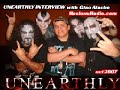 Unearthly interview  with Gino Alache RockumRadio.com