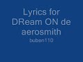 Dream On