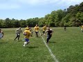 Krystle getting tackled