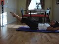 Kiran Sawhney demonstrates Pilates