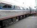 Amtrak Train Arriving New London, CT - Jump Back
