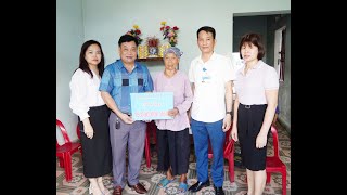 Công ty than Uông Bí - TKV: trao kinh phí hỗ trợ hộ cận nghèo tại phường Yên Thanh