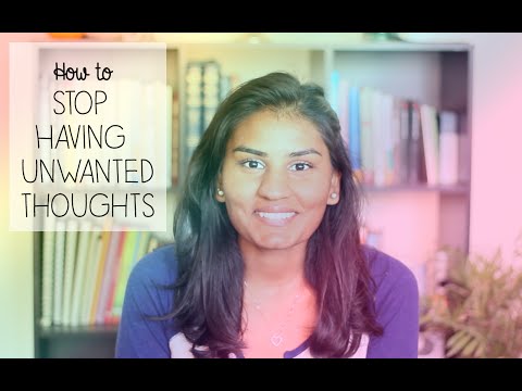 how to control unnecessary thoughts