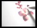 How to paint orchids