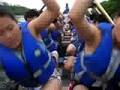 Ryerson Dragonboat Team. ON THE BOAT First run
