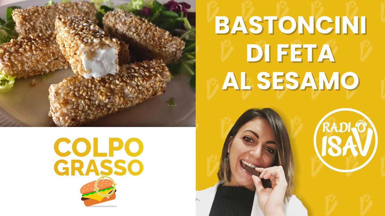 COLPO GRASSO - Dietista Silvia Di Tillio | BASTONCINI DI FETA AL SESAMO