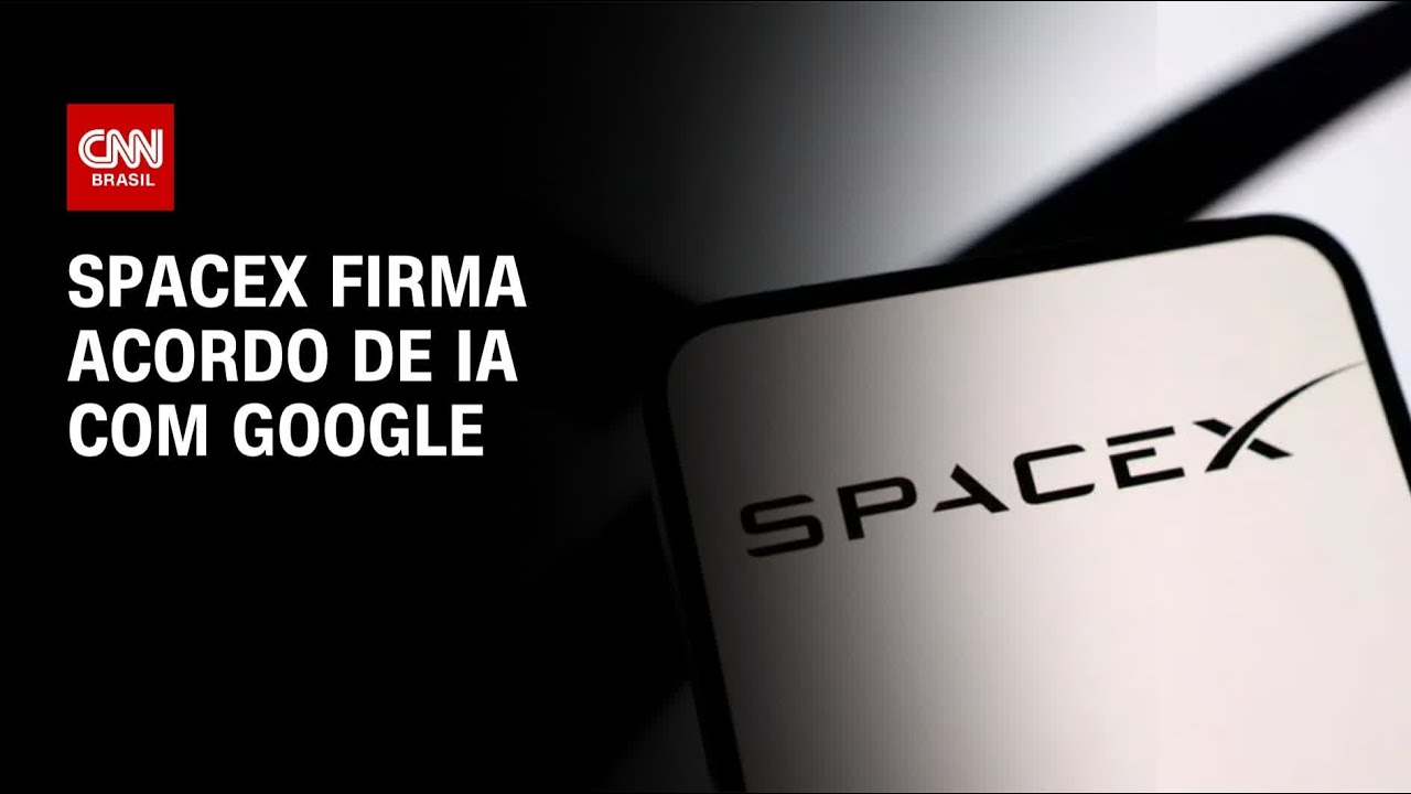 Entenda novo acordo de IA firmado entre SpaceX e Google | AGORA CNN