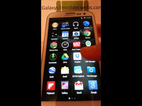 Android 4.4.2 CM 11 ROM on Galaxy S3!