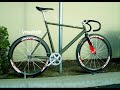 Fixed Gear Track Bike Custom Build