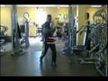 Jan Corpus Shadow Boxing with 45lb plate - MMA Fight Training