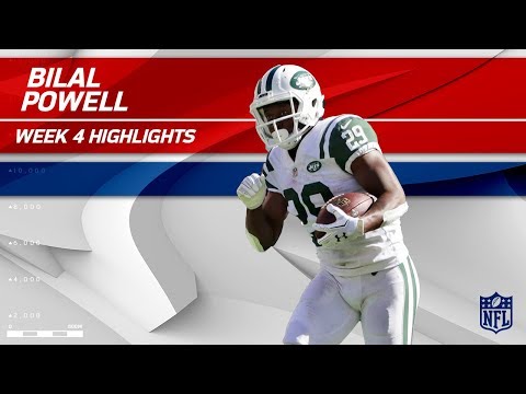 Video: Bilal Powell's Big Day w/ 163 Yards Rushing & 1 TD! | Jaguars vs. Jets | Wk 4 Player Highlights