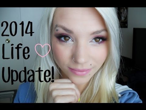 2014 Life Update! Hair, Job, Makeup.❤