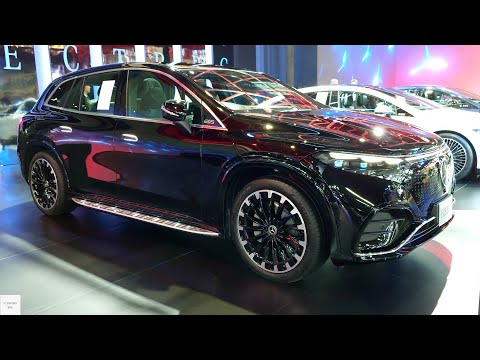 2025 Mercedes EQS SUV AMG Line / In-Depth Walkaround Exterior & Interior