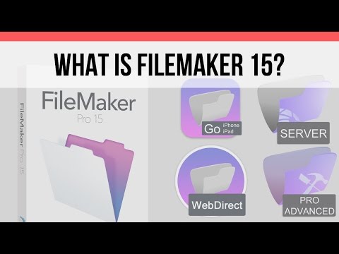 What is FileMaker? | FileMaker Pro 15 News | FileMaker Pro 15 Videos | FileMaker 15 Training