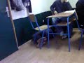 Prometna gimnazija - odmaranje na satu