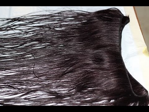 how to dye extensions burgundy