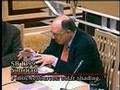 Sen. Simitian presents his SB 1399 (Solar Shading)