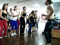 Clase de Guaguanco por Manuel Dominico y Yaselis Sanchez en escuela Caribe y Punto (Parte 2)