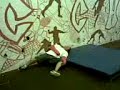 1st try jump off wall