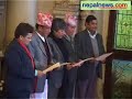 pm swears in five ministers