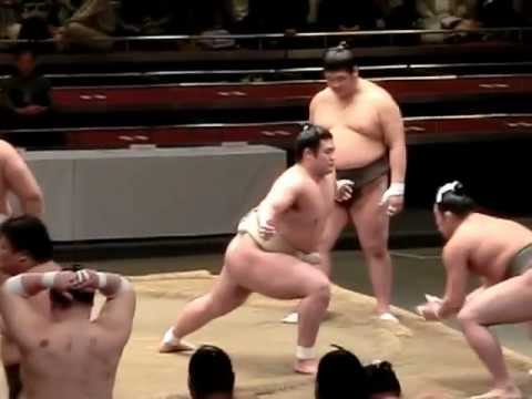 2012年4月29日(日)横審稽古総見/幕内~幕下ぶつかり稽古