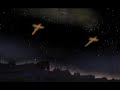 Orange UFOs are spotted in the sky