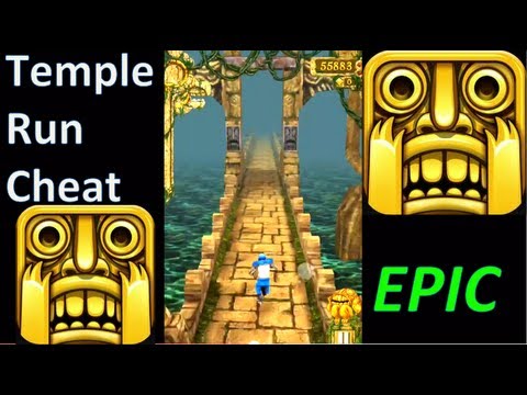 cheats - This cheat only works for temple run . This does not work as well as it used to. note that this was made a couple of months ago. Based on the comments, the d...