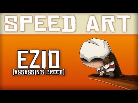 how to draw ezio chibi