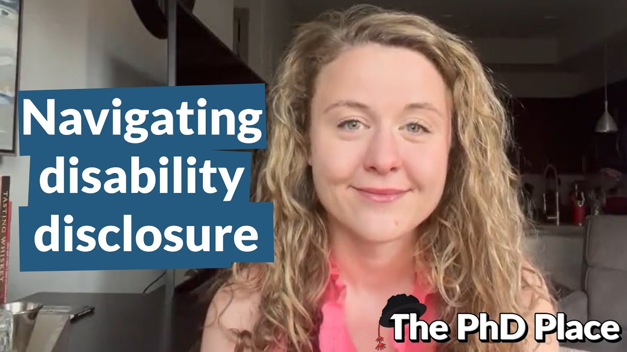 Tips for navigating disability disclosure in the PhD application process