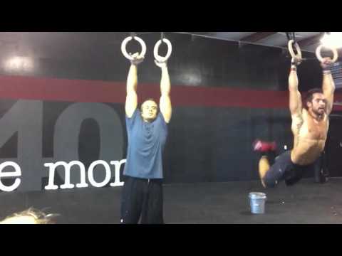 540 - Rich Froning takes on 540 trainers 2 against 1! WOD: AMRAP 5 muscle up 50 double unders.