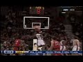 LeBron James 2 hander vs. Raptors