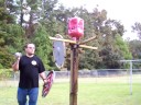 Swords vs 14 ga. steel can