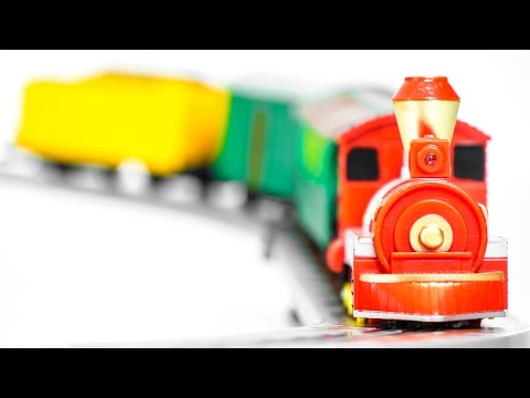VIDEO FOR CHILDREN – “Soul Plane Train” Toy The two level Model Railway with Freight Train (RC toy)