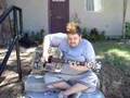 jimmy playing gutar