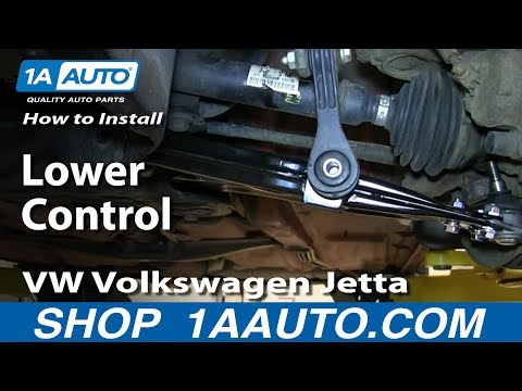 How To Install Replace Lower Control Arm 2000-05 VW Volkswagen Jetta