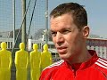 Fitnesstraining beim FCB