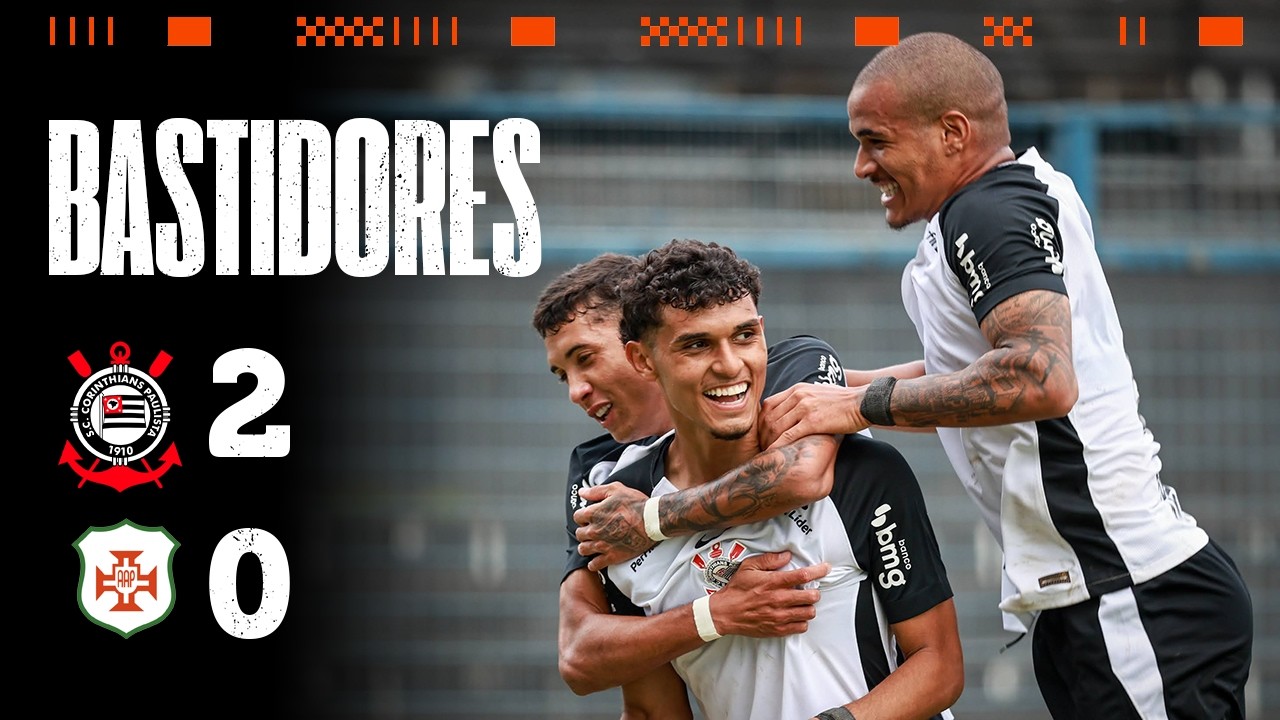 BASTIDORES DA BASE | CORINTHIANS 2 X 0 PORTUGUESA SANTISTA | PAULISTÃO SUB-20 2026 | 3ª RODADA