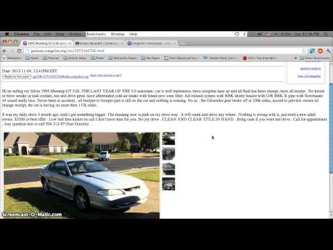 craigslist cars