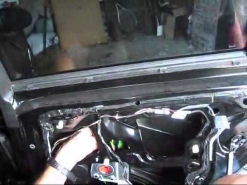 How to replace a window regulator on a BMW 3 series E90 328i on Vimeo