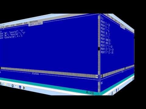 how to draw a rectangle in qbasic
