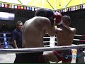 muay thai fight   phuket  thailand knock out