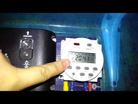 how to set electronic timer