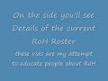 RoH - current active roster