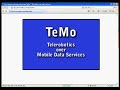 temo is a tele-operated mobile internet robot. while other internet robots mostly use wifi (or a nearby pc with an internet connection), temo connects to the internet using mobile packed data services (e.g. gprs / edge / umts / hsdpa). the advantage is virtually unlimited mobility for the robot.

www.embisys.com/temo