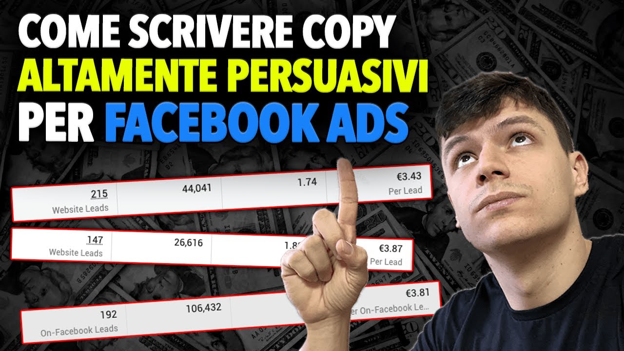 Come Scrivere Copy Altamente Persuasivo per le tue Facebook Ads