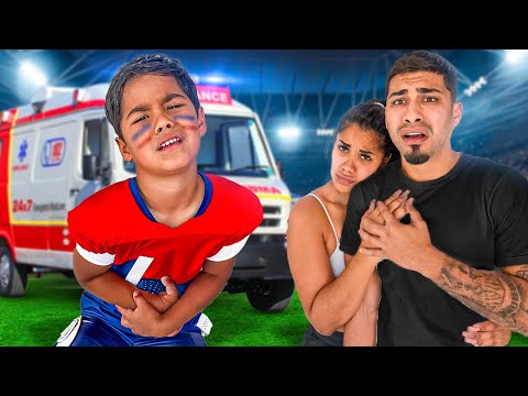 Zakyius Got HURT Playing FOOTBALL