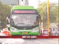 BRT strives against cars in Delhi
