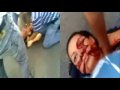 NEDA death, two videos synchronized, side by side