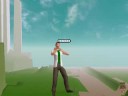 active worlds #3   freefall macarena